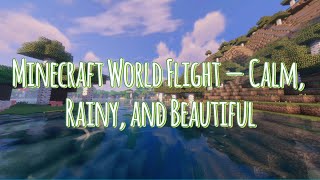 Epic Minecraft Flight – Beautiful Landscapes, Drive & Relax Music | 8K Ambience