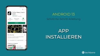 App installieren [Android 13]