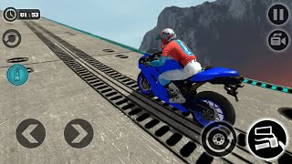 Impossible Motor Bike Tracks New Motor Bike Unlocked - Android GamePlay screenshot 2