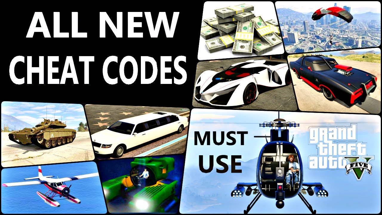 Gta 5 : All New Cheat Codes Pc 2023 Must Use - Grand Theft Auto V (Money,  Chopper, Car, Tanker Etc) - Youtube