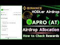 APRO (AT) Binance HODLer Airdrop Explained | AT Token Free Airdrop | BNB Simple Earn