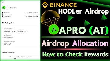 APRO (AT) Binance HODLer Airdrop Explained | AT Token Free Airdrop | BNB Simple Earn
