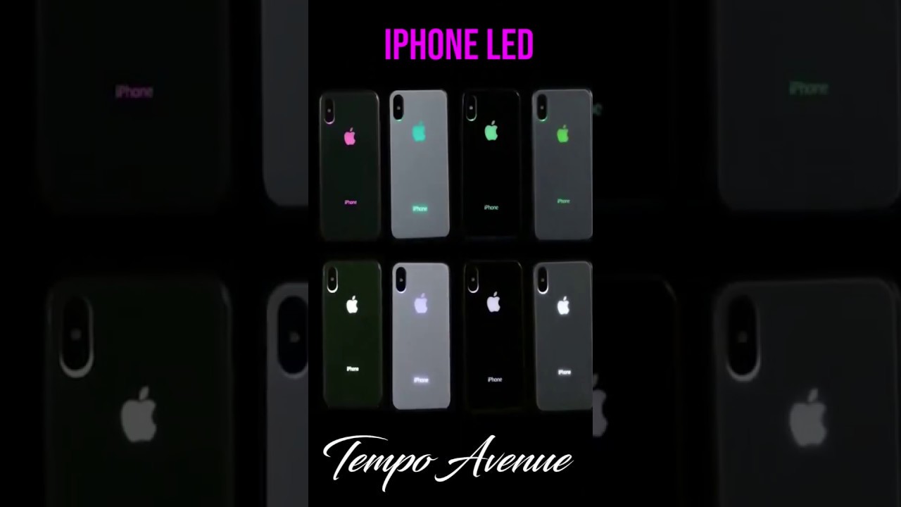 Coque iPhone Led - YouTube