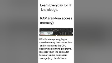 Computer RAM Explained for Beginners 📘 #shorts