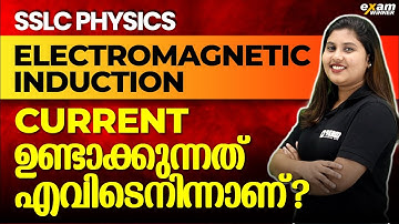 SSLC Physics | Electromagnetic Induction /വൈദ്യുതകാന്തികപ്രേരണം | Power Station |Exam Winner
