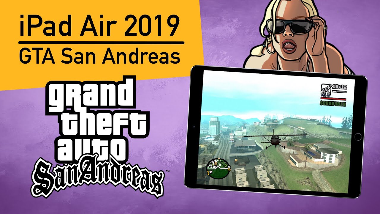 iPad Air 2019 - GTA San Andreas test - YouTube