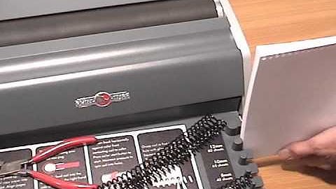 Coil Binding Machine @ www.BindingStuff.net