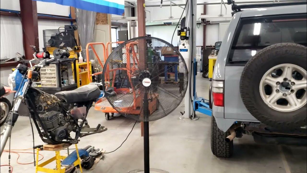 Harbor Freight 30 inch Fan Rapid Review YouTube