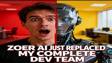 "Meet Zoer: The AI That Instantly Builds Your Entire App – Backend, Frontend & Database in Minutes !