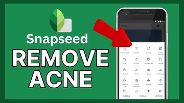 How to Get Rid of Acne in Snapseed 2024?