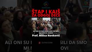 Štap I Kaiš Za Vaspitanje Dece - Prof. Milica Novković