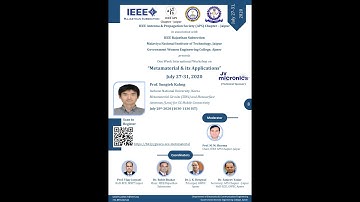 D-2"Metamaterial Circuits and Metasurface Antennas for 5G Connectivity" By Prof.Sungtek Kahng, Korea