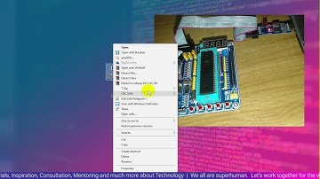 8051 Microcontroller Bangla Video Tutorial [Part-5] By Ashim Kumar - Led blinking program Upload