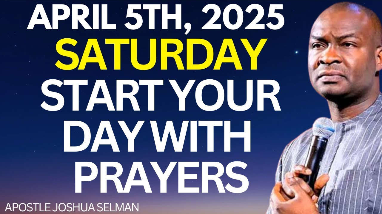 April 5th 2025 Command SATURDAY with Apostle Joshua Selman Morning ...