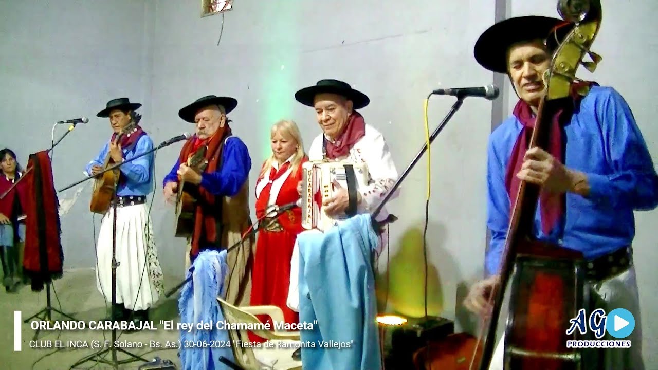 ORLANDO CARABAJAL El rey del Chamamé Maceta | CLUB EL INCA 