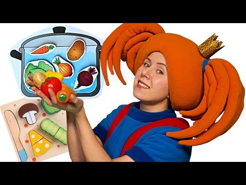 Готовим суп Поиграйка с Царевной Видео для детей Жила была Царевна