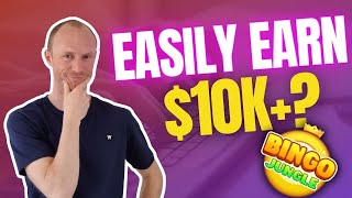 Easily Earn $10K+ with Bingo Jungle? (IMPORTANT Details Revealed) screenshot 5