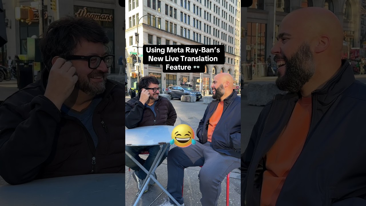Using Meta Ray-Ban’s New Live Translation Feature