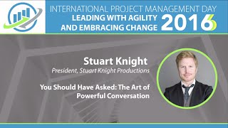 Meet the Speakers – Stuart Knight | IPM Day 2016