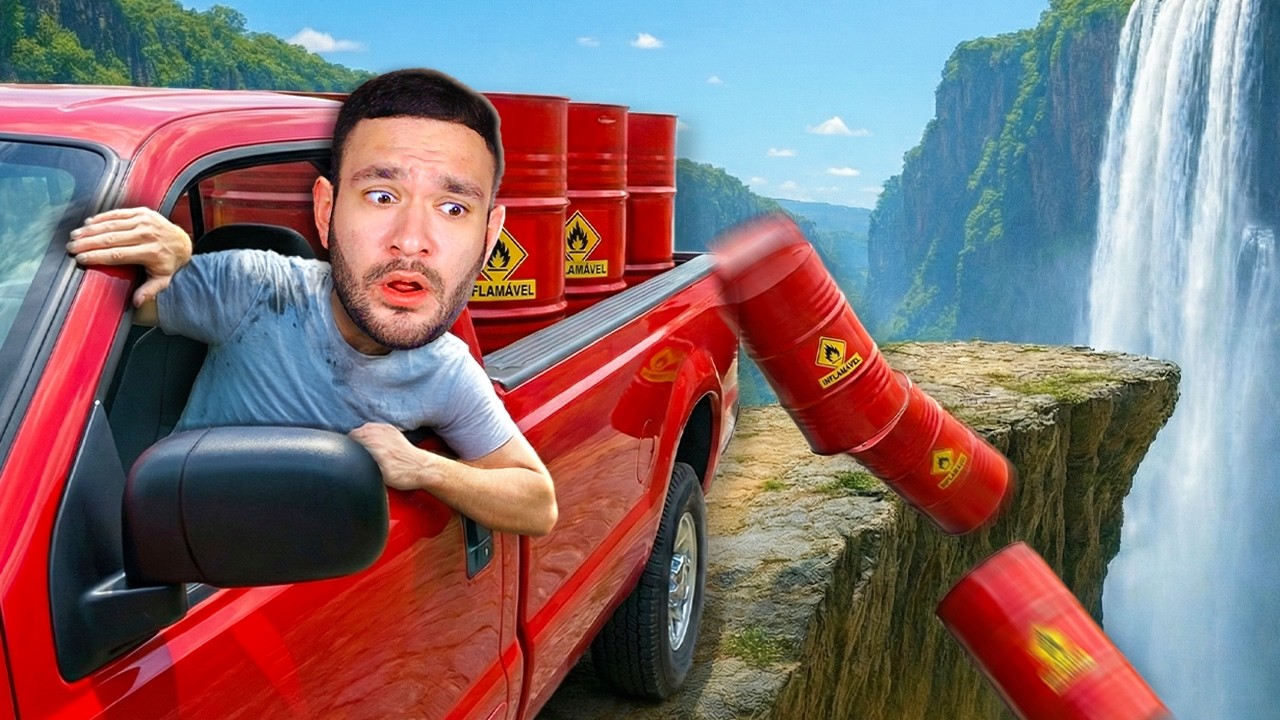 FIZ uma LONGA VIAGEM EXPL0SIVA...Nitroglycerine!