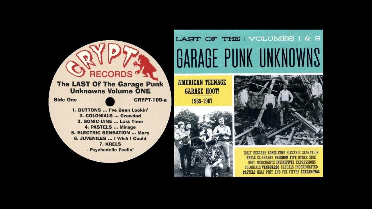 THE COLONIALS Crawdad (Garage Punk Unknown)