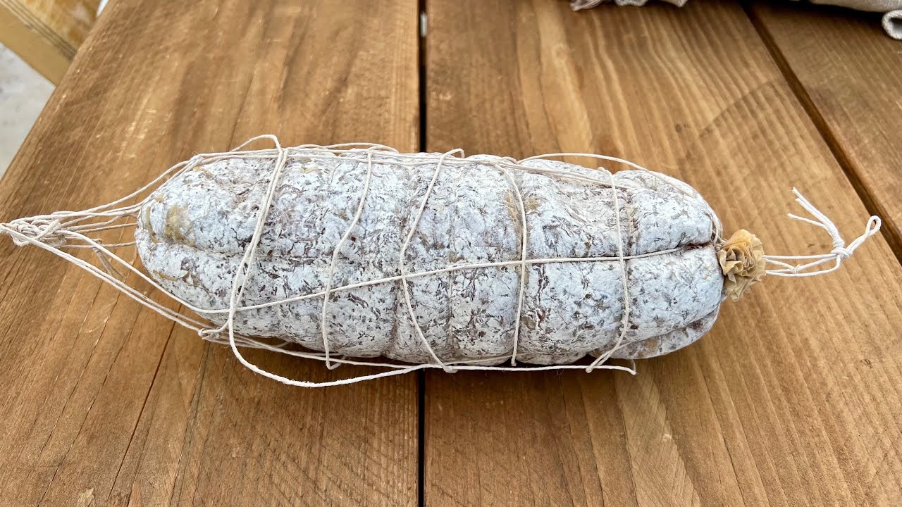 Salame FINOCCHIONA Toscana fatto in casa YouTube