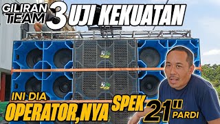 Its Team 3s Turn To Test The Strength  21 Pardi Spec With Expensive Line Array  Heres The O