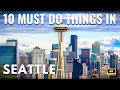 Top 10 Things To Do In Seattle, Washington | Best Attractions, Travel Guide &amp; Tips In 4K