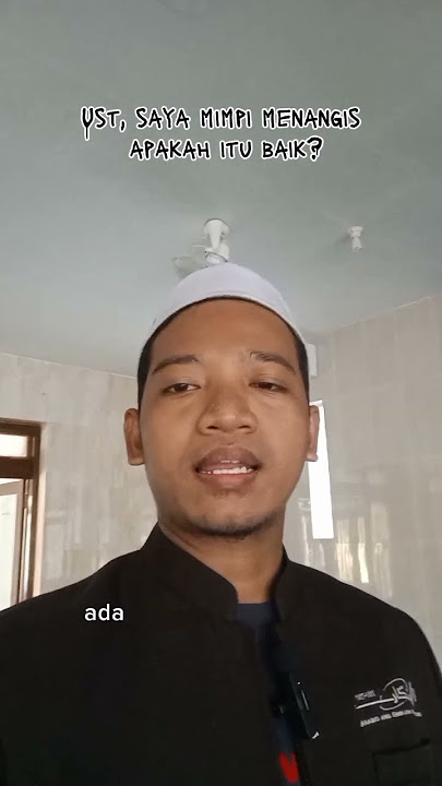 Mimpi menangis pertanda apa? #dakwah #trending #17agustus