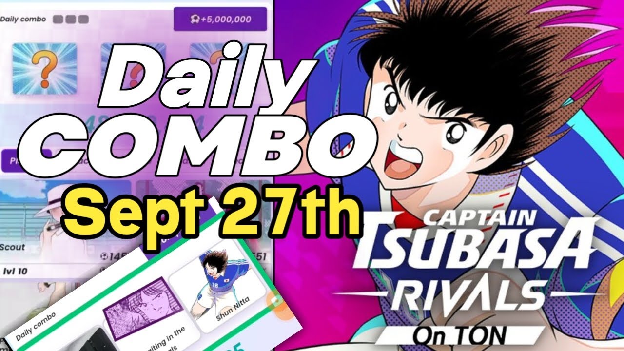 Captain Tsubasa Daily Combo Reveal | Maximize Your Reward