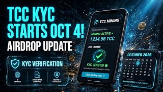 TCC Mining App Airdrop Update | KYC Starts October 4, 2026  screenshot 3
