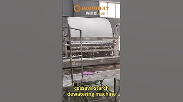 Vacuum filter dewatering machine cassava starch dehydrating machine starch dewatering machine