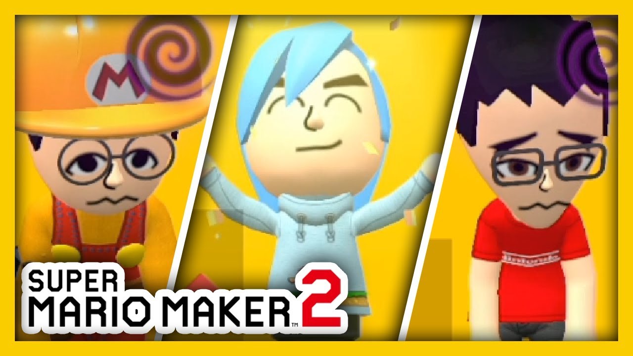 AFFRONTEMENT EN LIGNE ! QUI SERA LE MEILLEUR À SUPER MARIO MAKER 2 ?!