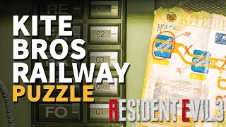 Kite Bros Railway Puzzle Resident Evil 3 Remake screenshot 1