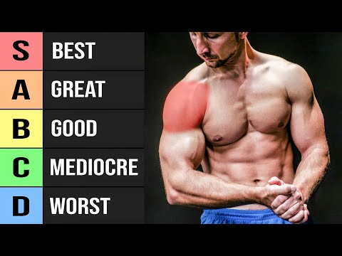 22 Shoulder Exercises Ranked (Worst to Best!)