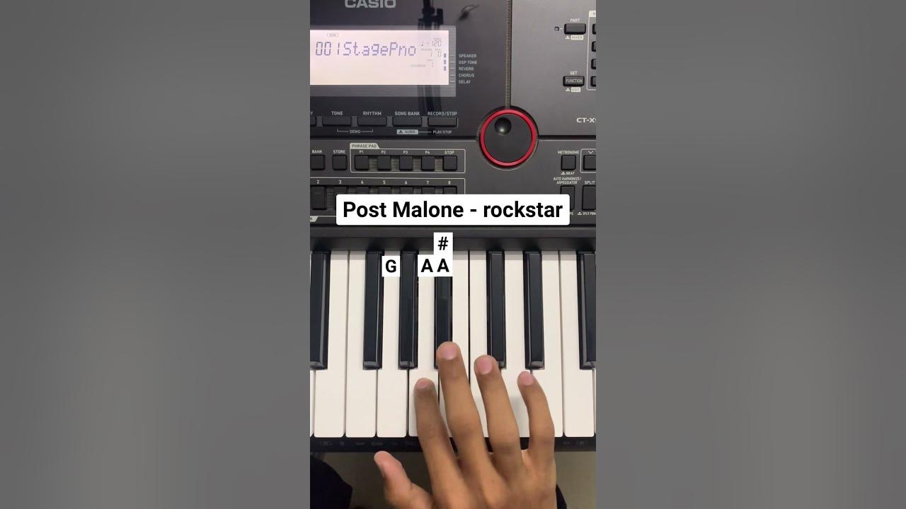 Post Malone - rockstar song on piano | Piano Cover | Instrumental Soham