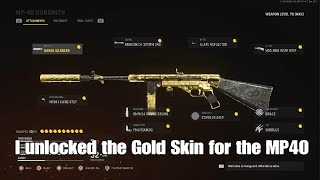 Golden MP40! | Call Of Duty Vanguard