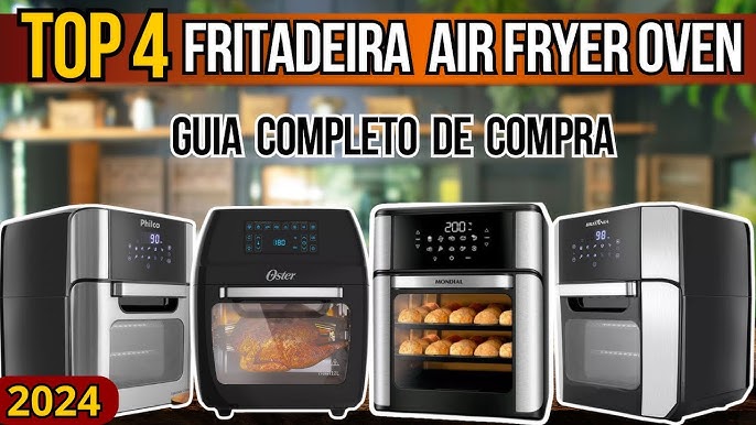 Fritadeira Air Fryer Britânia BFR22PG Revestimento Gold 6L 1500W -  Fritadeira sem Óleo / Air Fryer - Magazine Luiza