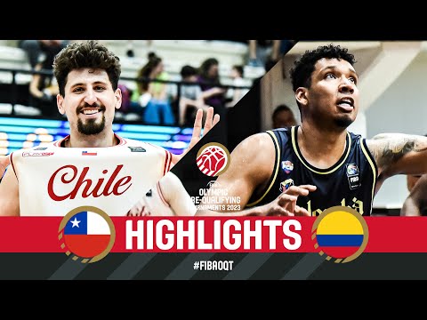 CHI 🇨🇱 v COL 🇨🇴 | Basketball Game Highlights | FIBA Olympic Pre-Qualifying Tournament 2023 Argentina