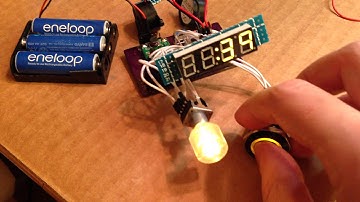 Arduino Kitchen Timer 23 - The PCB works!