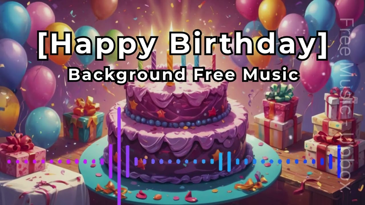 Happy Birthday Song 🎂 Free Background Music (No Copyright Music) 