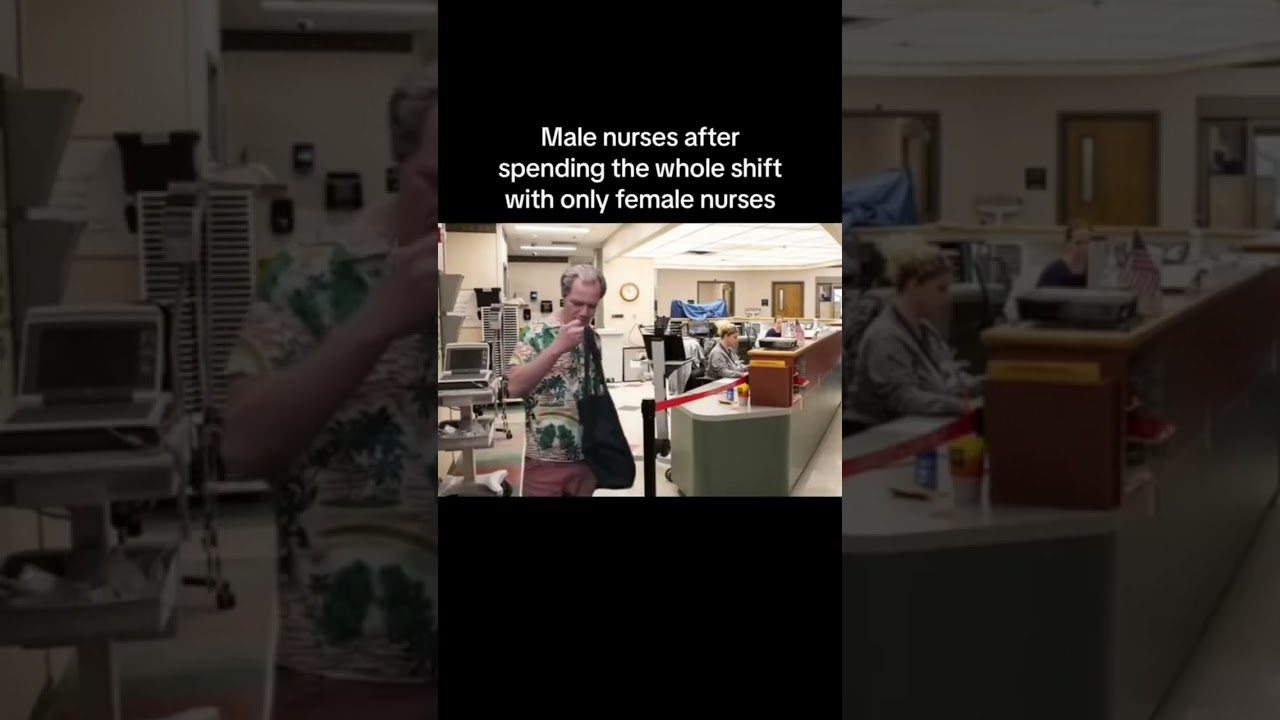 Meanwhile all of the female nurses cycles have synced up