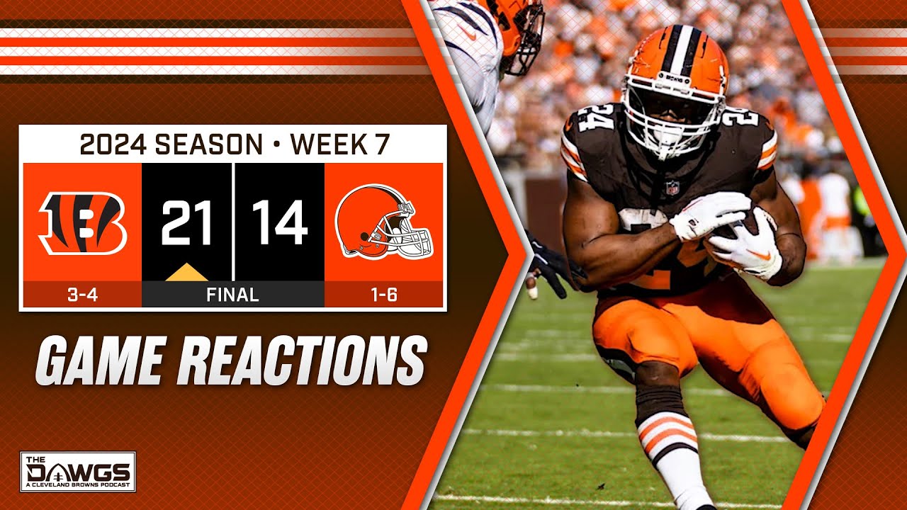 Browns Vs Bengals Game Reactions An All Around Nasty Scene In browns-vs-bengals-game-reactions-an-all-around-nasty-scene-in
