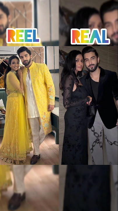 Bhagya laxmi ❤️All star cast real life partner in real life#zeetv #bhagyalakshmi #couplegoels