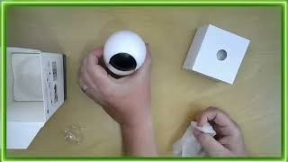 Unboxing &amp; 1st look at eufy Indoor security camera - pet cam