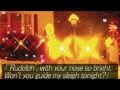 赤鼻のトナカイ (クリスマスソング演奏 歌詞つき)