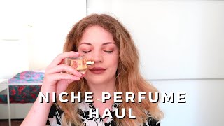 NICHE PERFUME HAUL | NEW Fragrances &amp; Mini Storytime