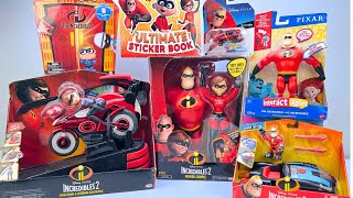 Disney Pixar The Incredibles Unboxing Review | Stretching \& Speeding Elasticycle Girl