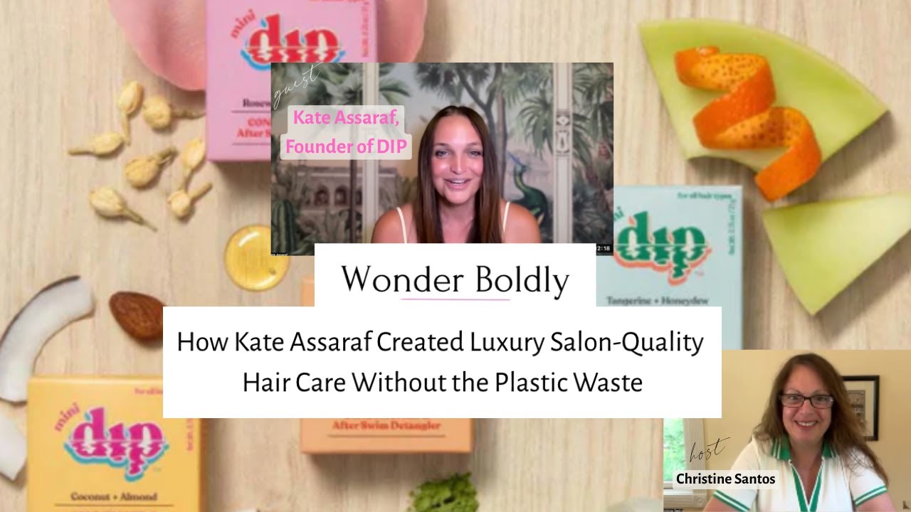 How Kate Assaraf Created Luxury Salon-Quality Hair Care Without the Plastic Waste