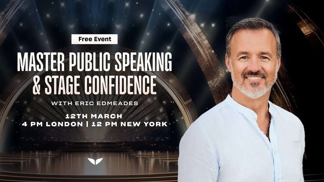 LIVE: How to Become a Masterful Speaker on Any Stage